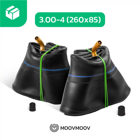 2 Schläuche 3.00-4 Schubkarre Winkelventil