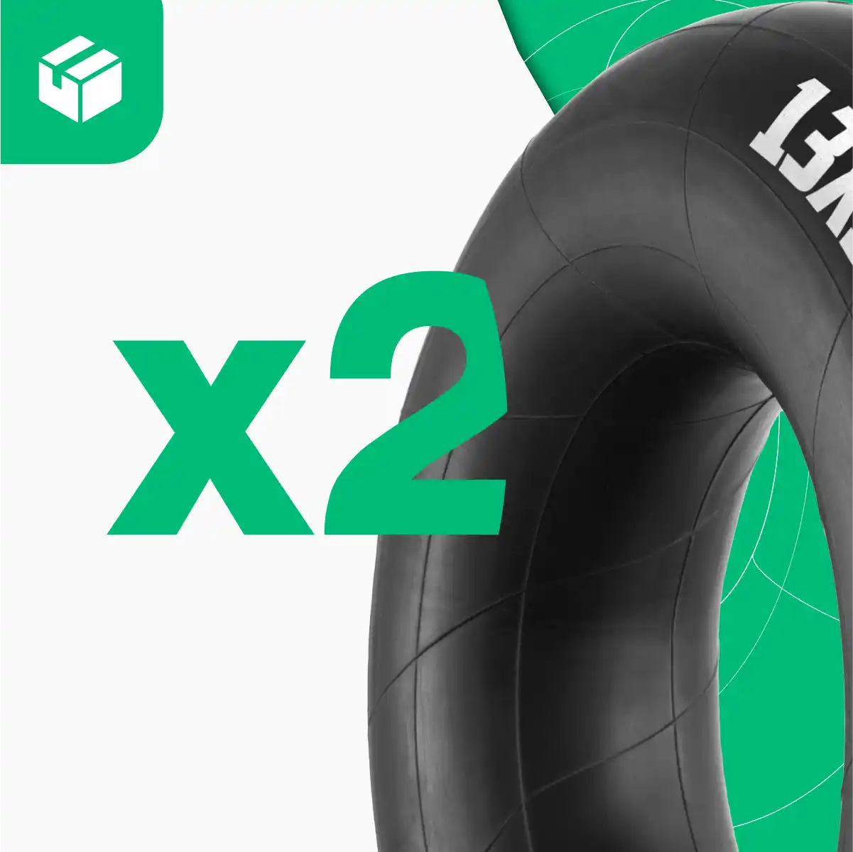 Schlauch 13 Zoll gebogenes Ventil Rasentraktor.