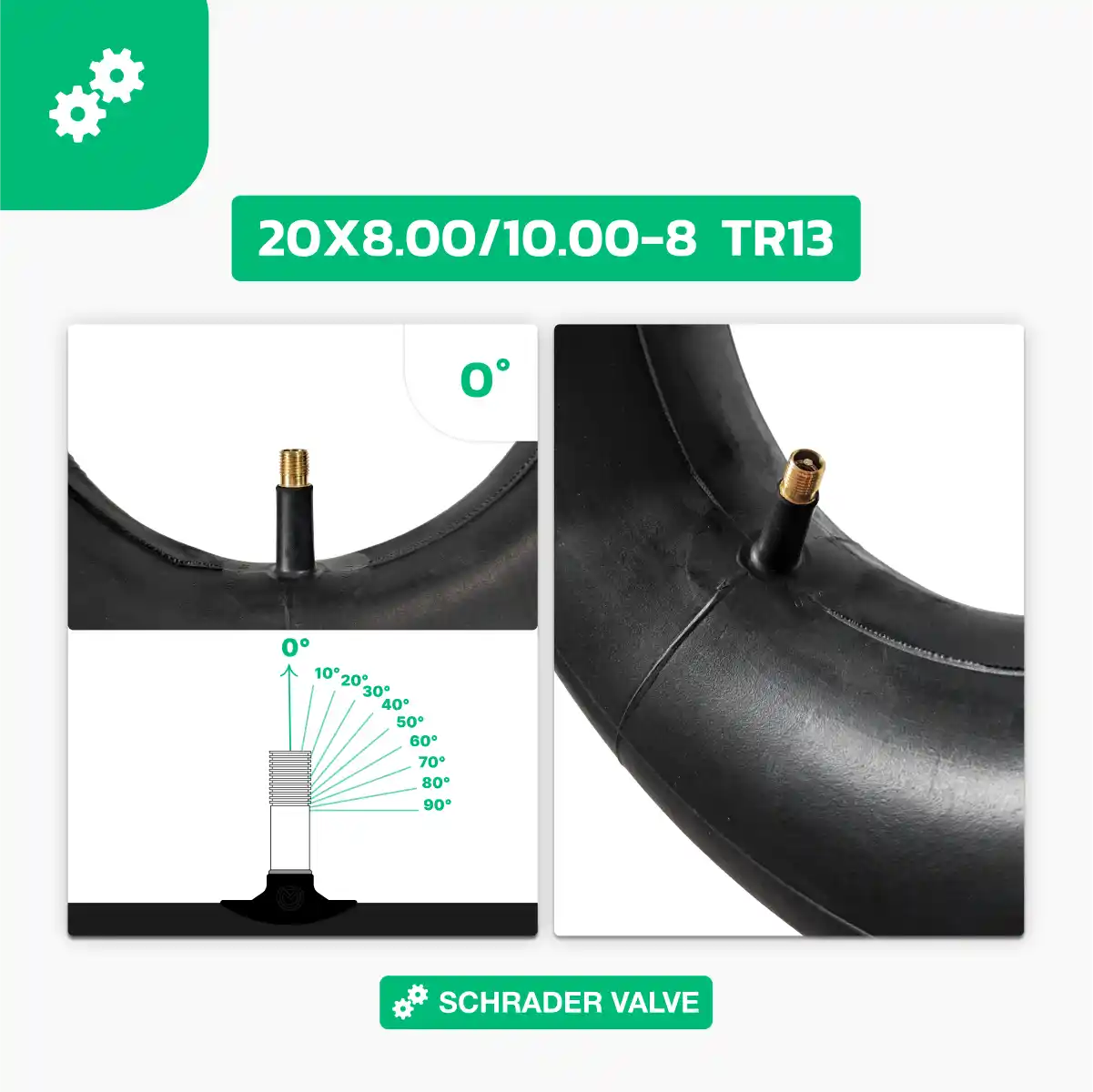 Schlauch 20 Zoll Aufsitzmäher