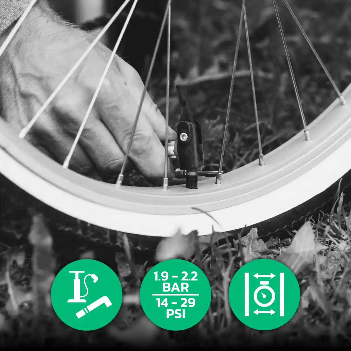 Schlauch 26 x 1 95 Schrader-Ventil