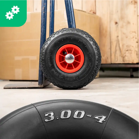 Schlauch 3.00-4 Schubkarre gewinkeltes Ventil