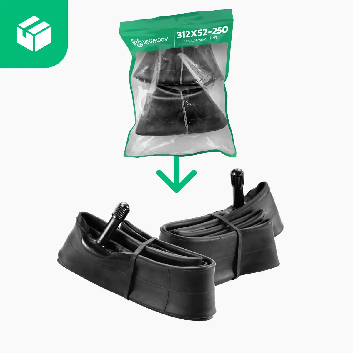 Schlauch 312 x 52 250 high trek bebe confort