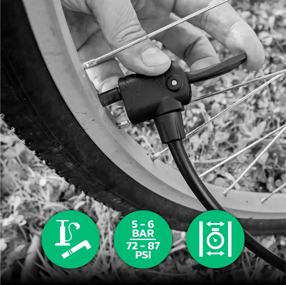 Schlauch 622 etrto Schrader-Ventil 40mm