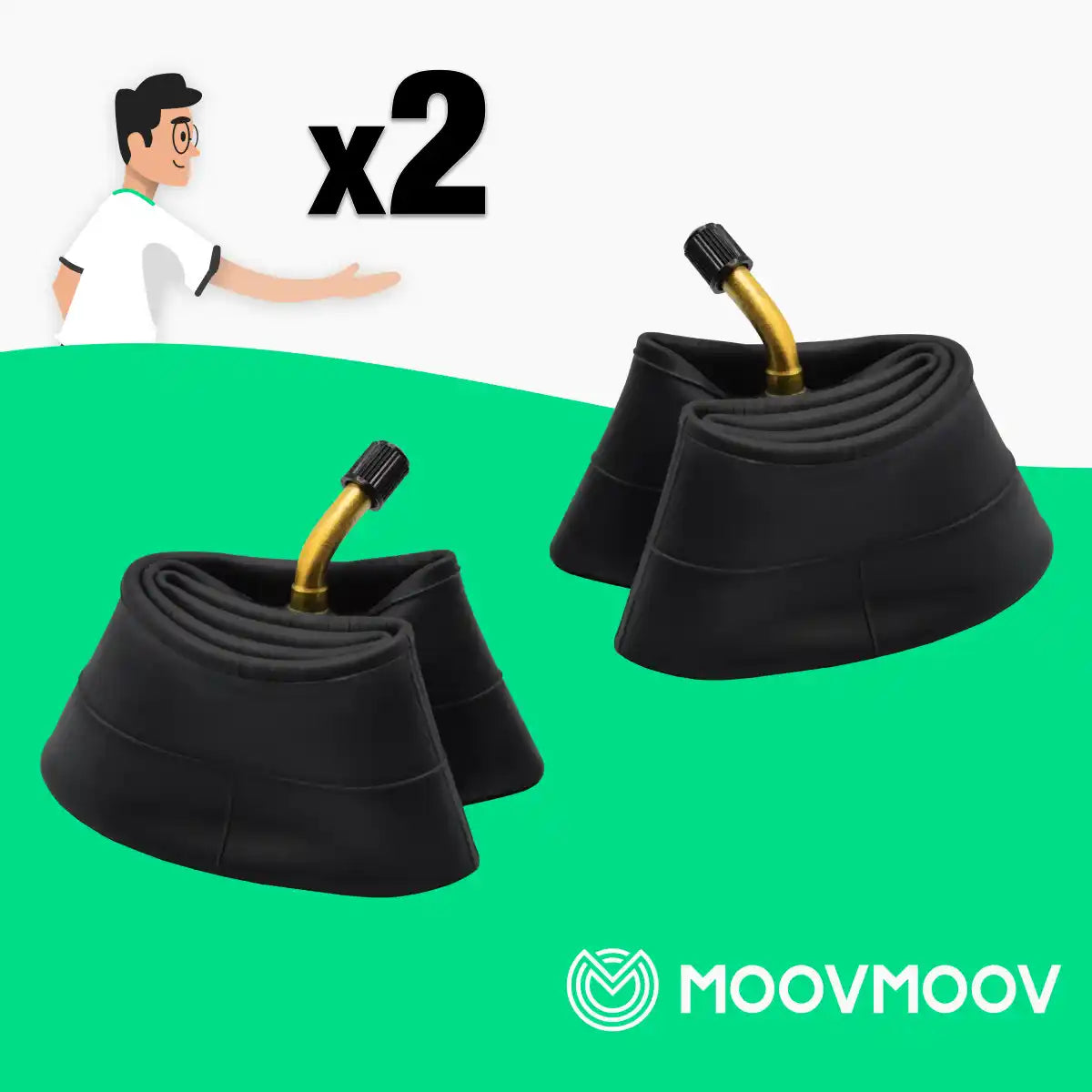 Schlauch 8 Zoll Ventil gebogen 45