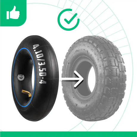 Schlauch für Schubkarre 4 10 4