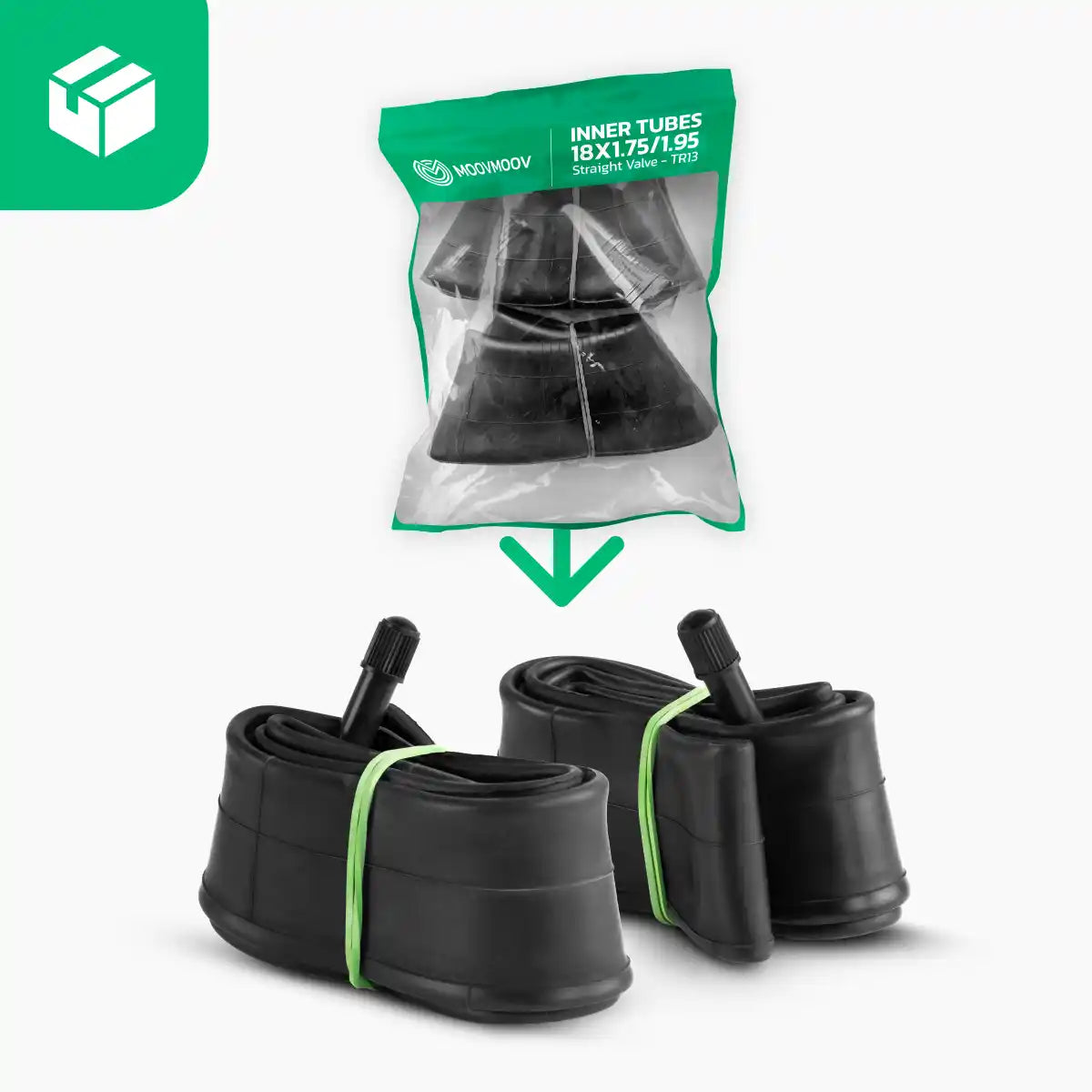 Schlauch Laufrad 18 x 1 75 1 95