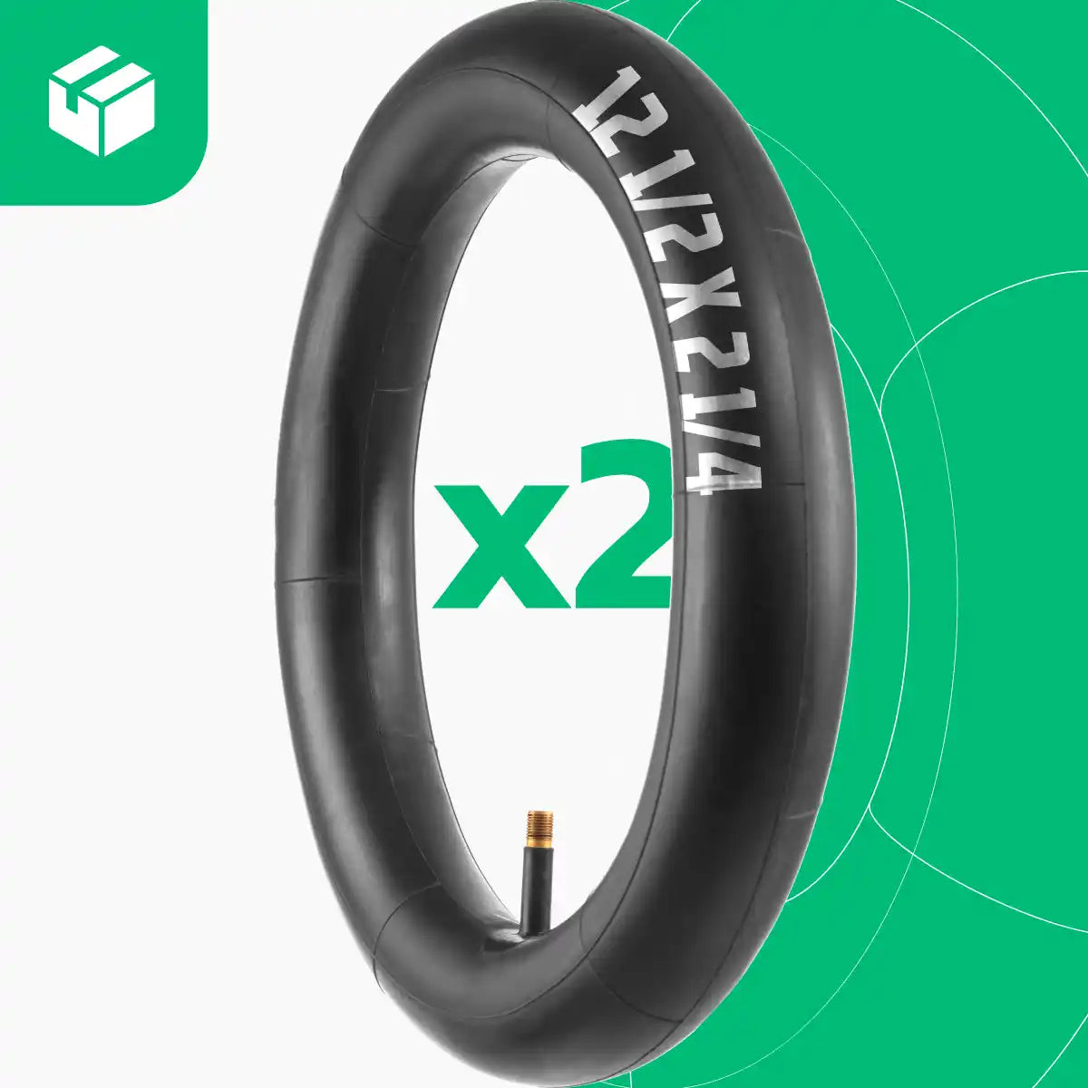 Luftschlauch Laufrad 21/2x2 1/4