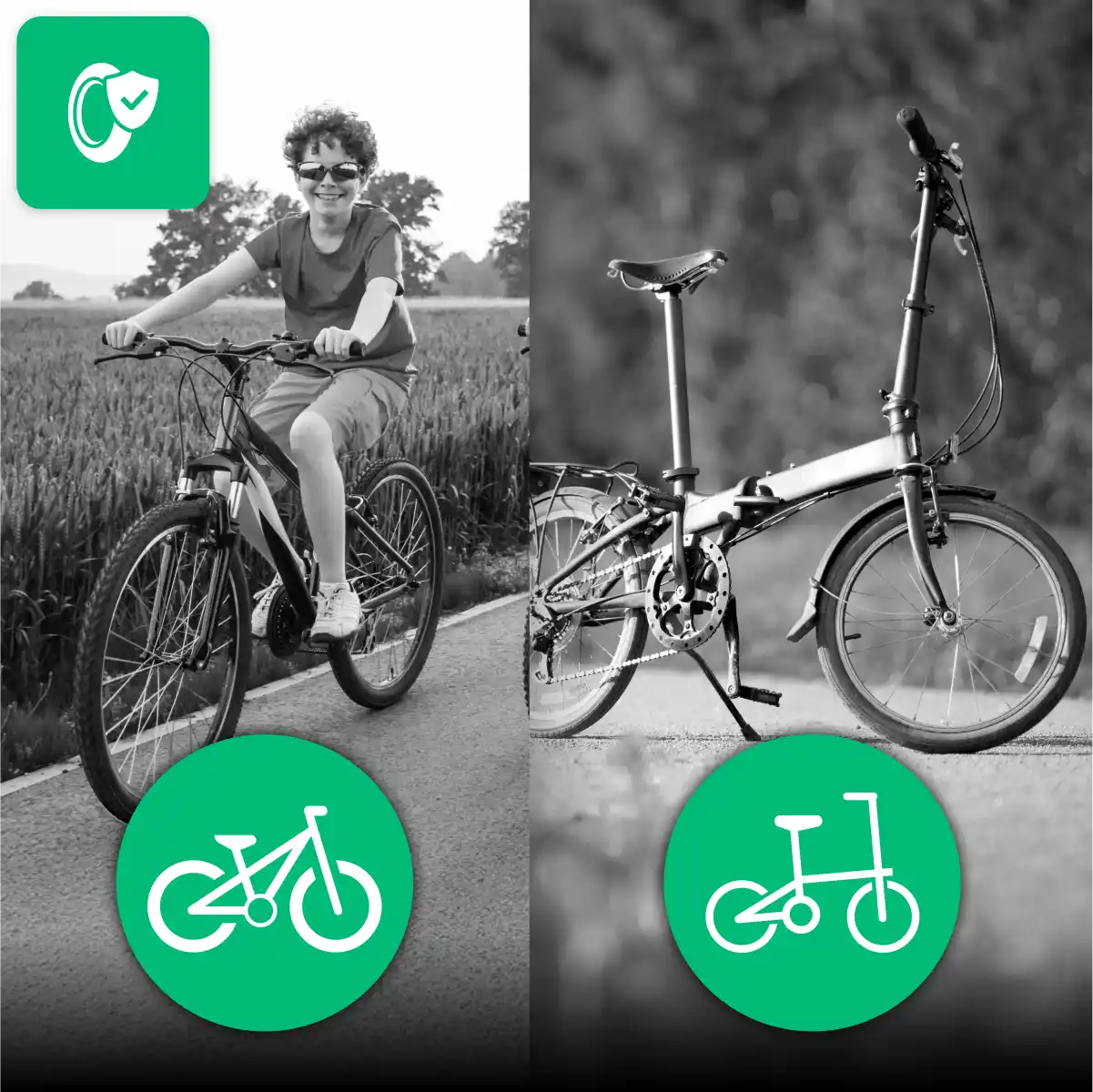 Fahrradschlauch Kinderfahrradreifen 24x1.90 > 2.40 Presta-Ventil