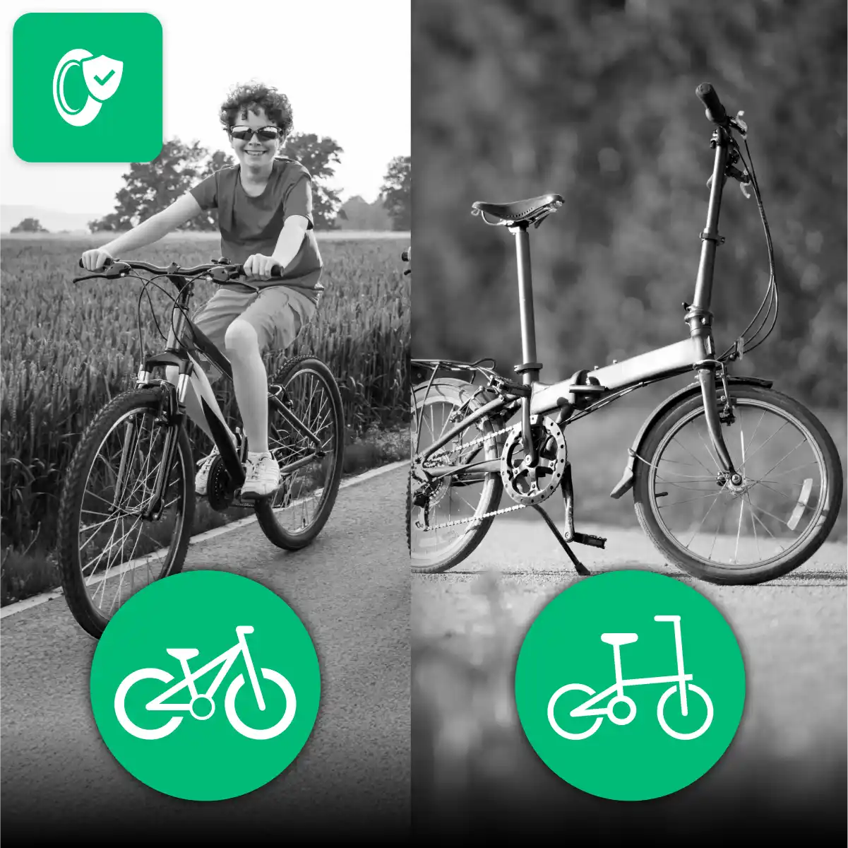 Fahrradschlauch Kinderfahrradreifen 24x1.90 > 2.40 Schrader-Ventil