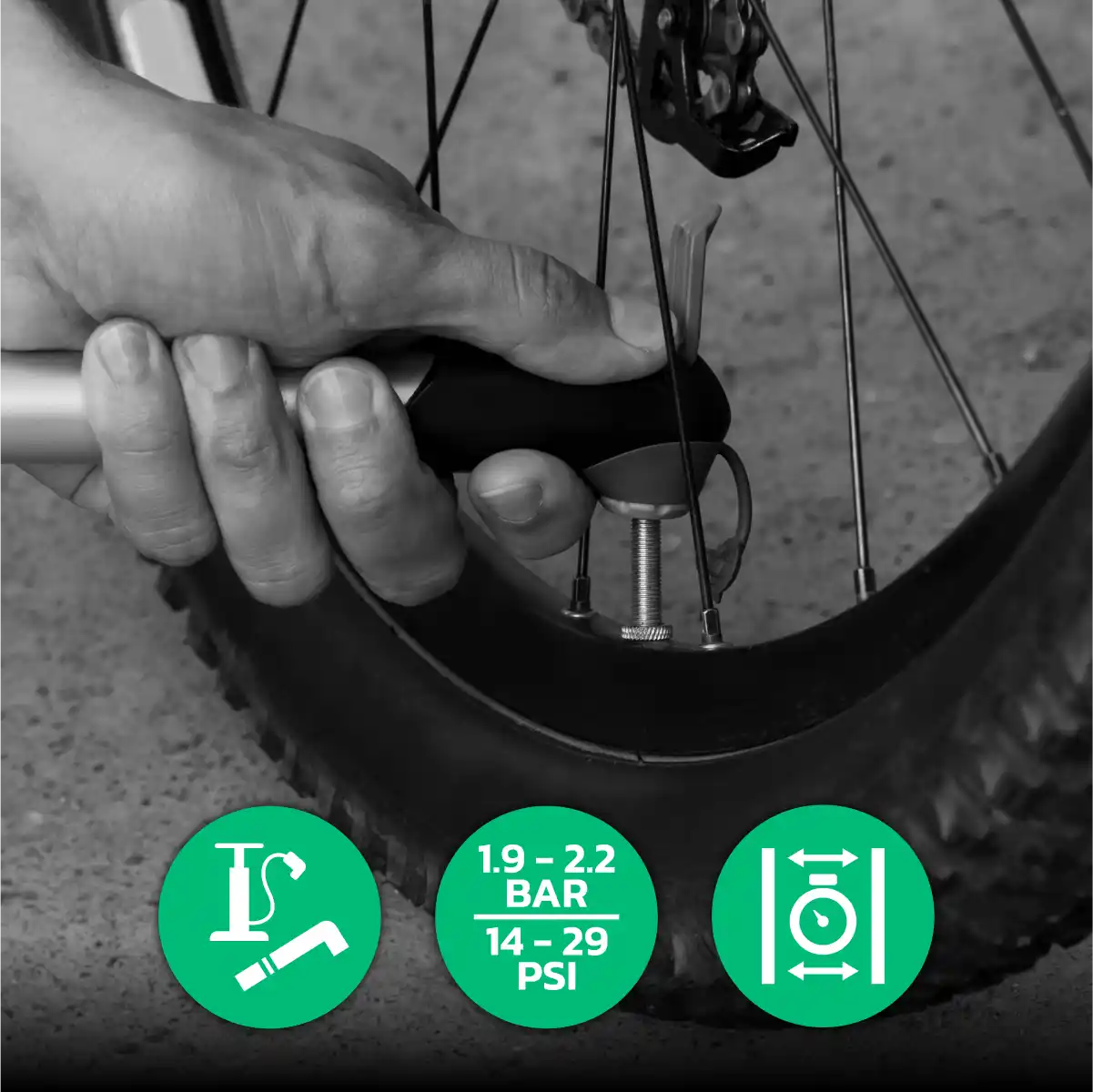 Fahrradschlauch Klappradreifen 24x1.50 > 1.85 Presta-Ventil 40mm