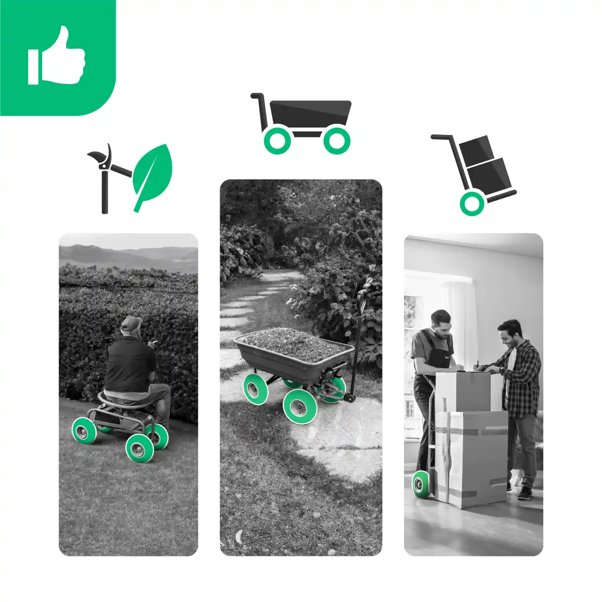 Schlauch für Sackkarrenreifen 4.10