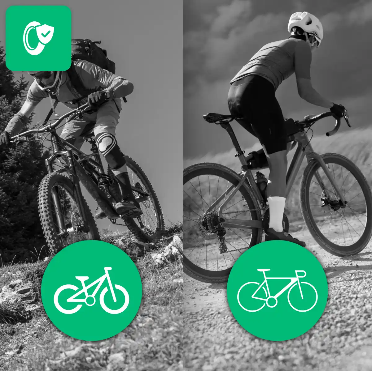 Fahrradschlauch für MTB 29x1.75 > 1.95 Presta-Ventil 40mm