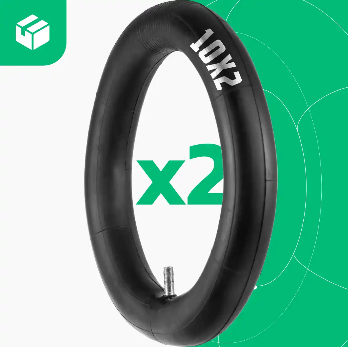 Schlauch Kinderwagen 10x2