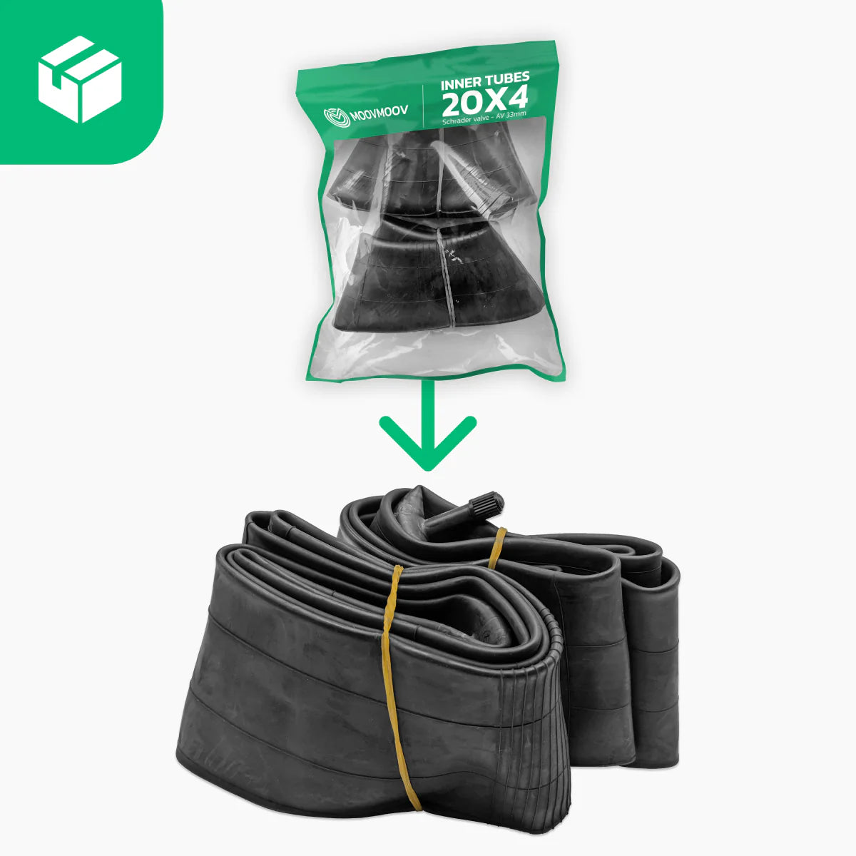 Fahrradschlauch 20 Zoll Fatbike