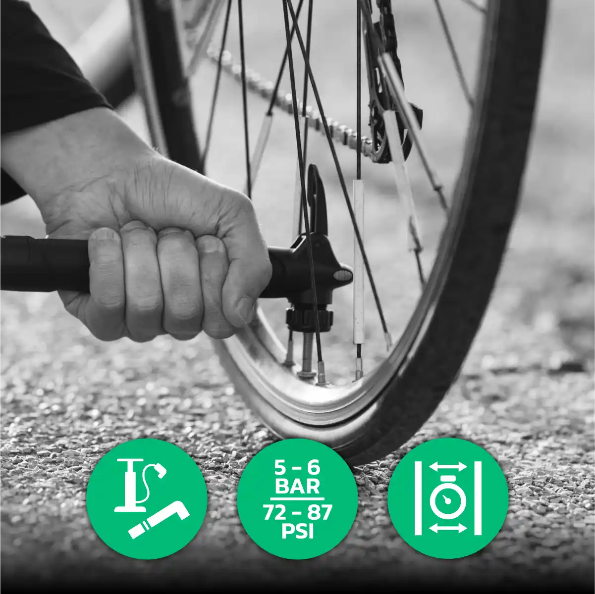 Fahrradschlauch rennrad 700cx35-43 presta ventil 60mm