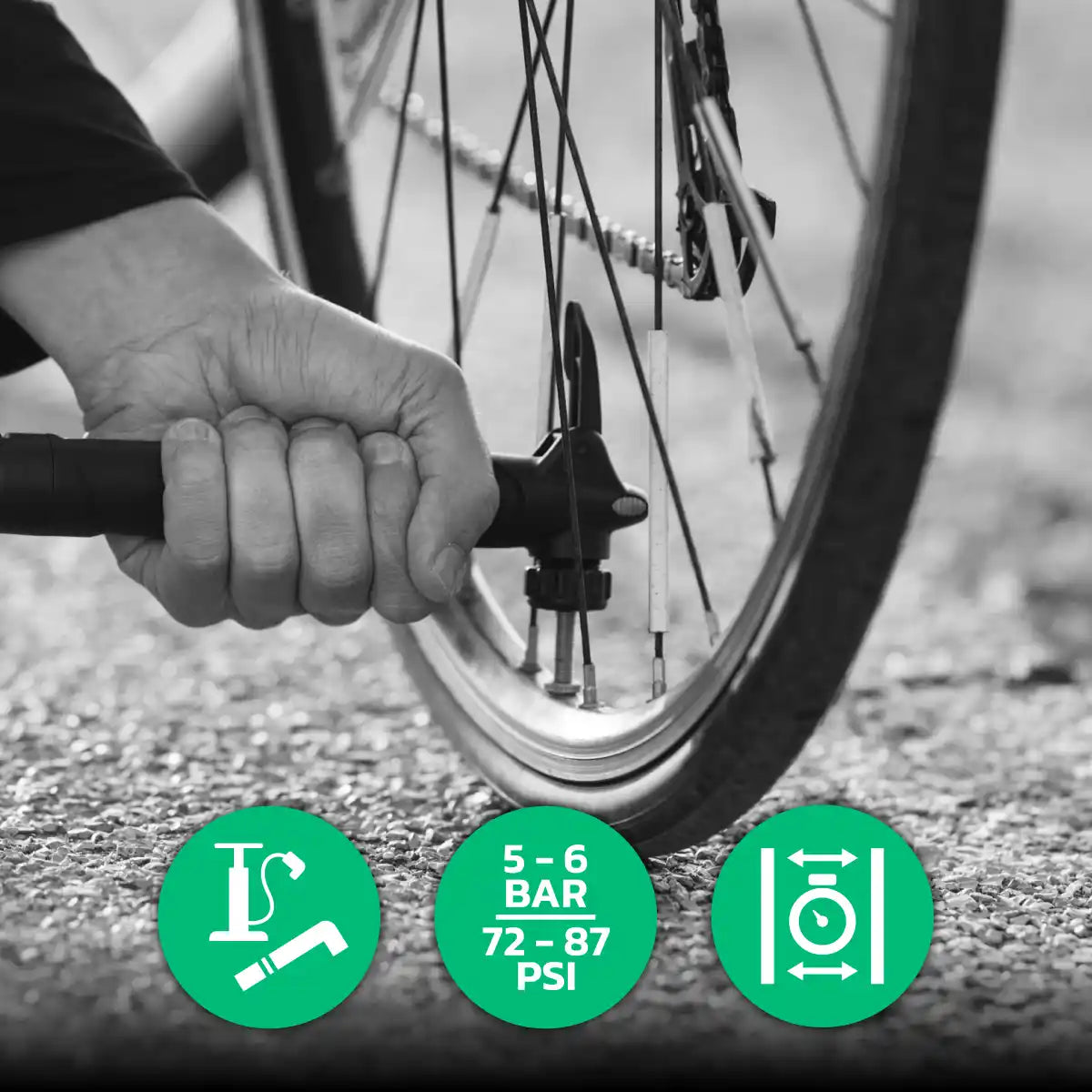 Fahrradschlauch Stadt 27.5x2.00 > 2.40 Schrader-Ventil 40mm