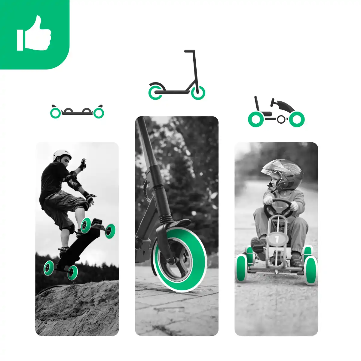 Luftschlauch 8 Zoll 200x50 abgewinkeltes Ventil 90/45