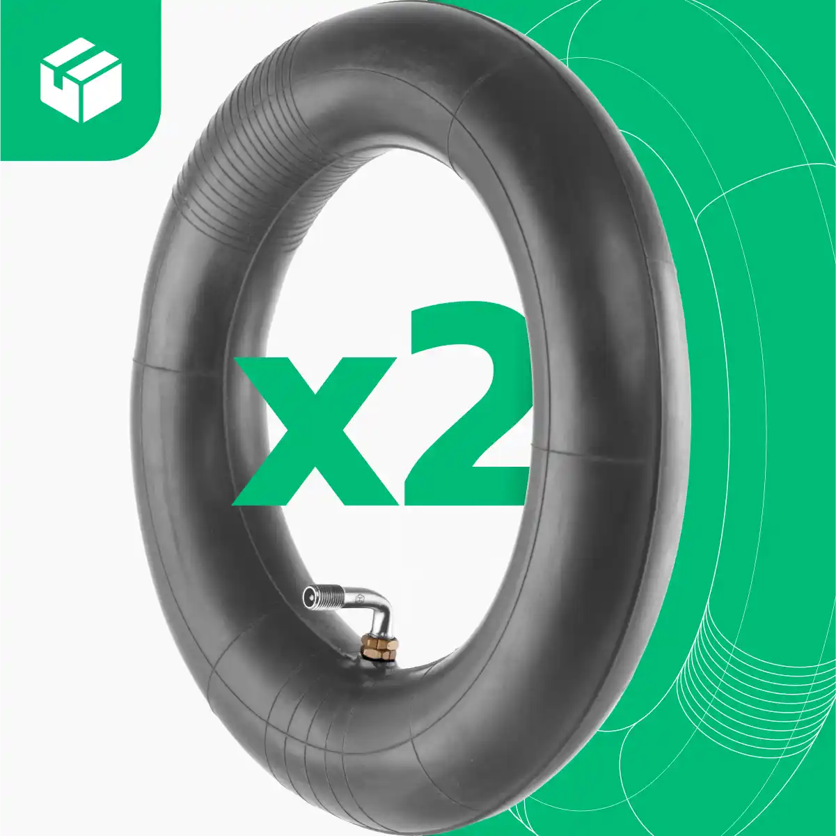 Schläuche 10x2 Ventil 90