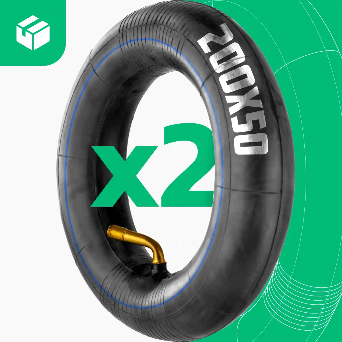 Schläuche 200 50 abgewinkeltes Ventil 90/45