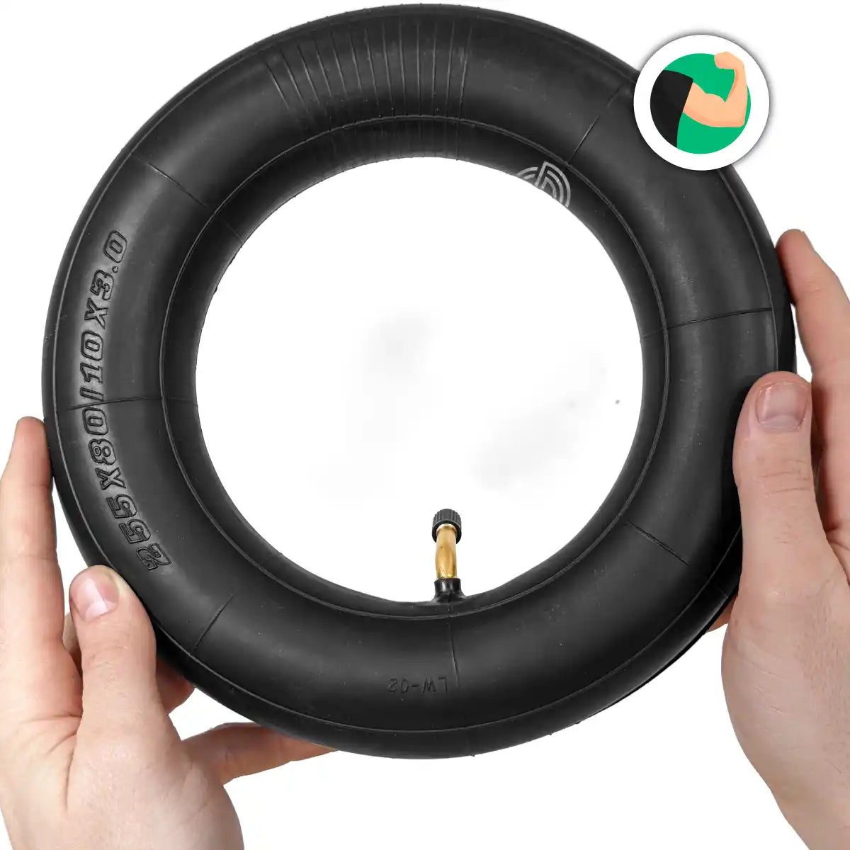 Schläuche 255 x 80 10 Zoll abgewinkeltes Ventil