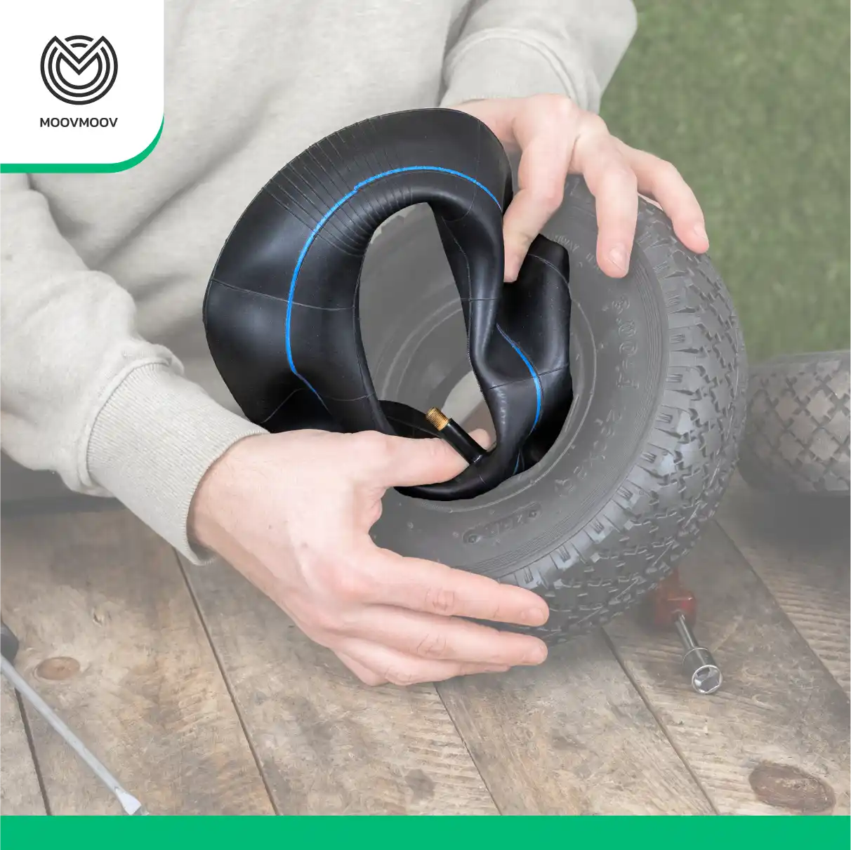 Schläuche 260 x 85 Ventil gerade