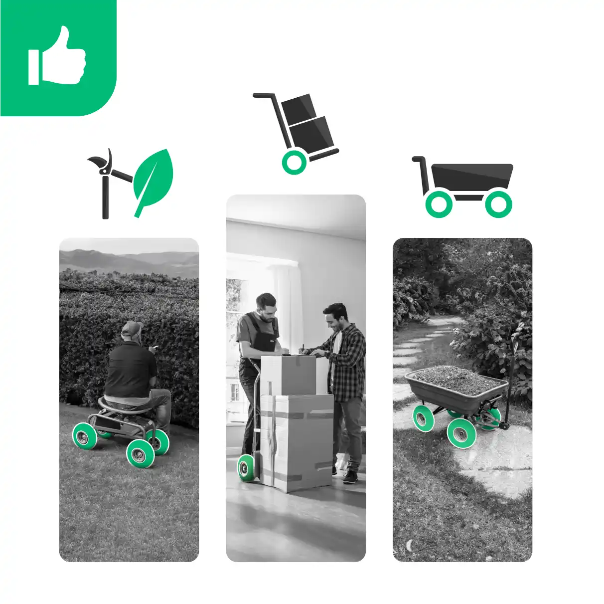 Schläuche 3.00-4 Wagen mit geradem Ventil