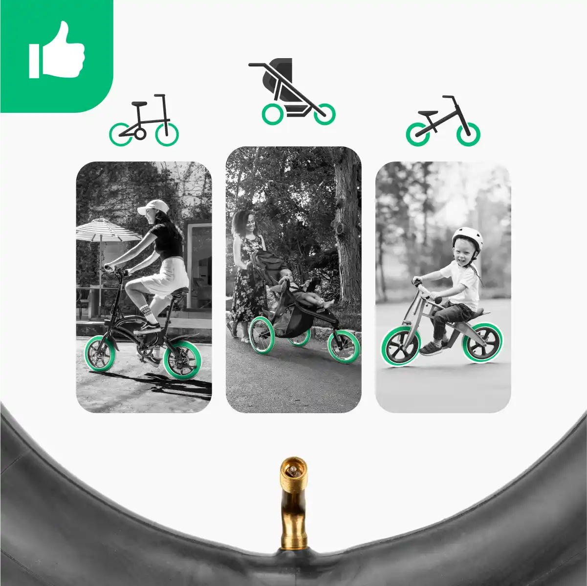 Luftkammern 12 1/2 x 2 1/4