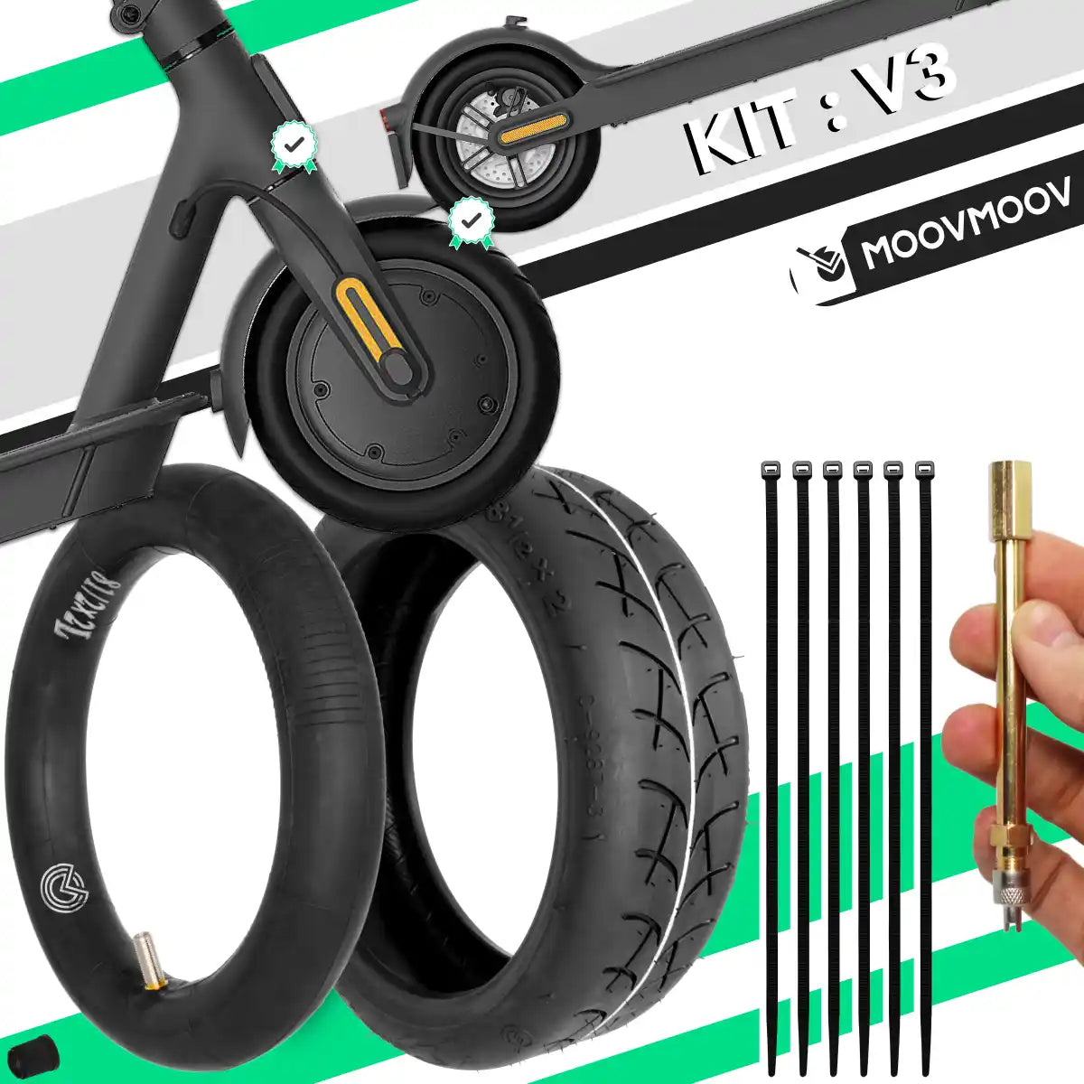 Reifen und Schlauch 8.5x2 xiaomi