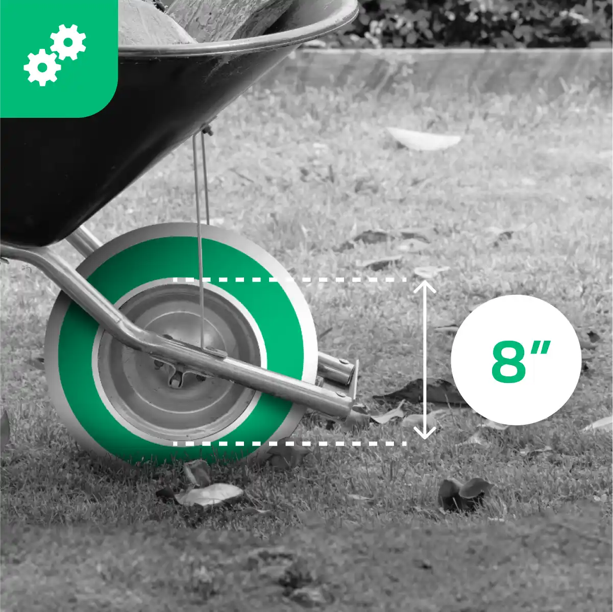 Aufblasbarer Reifen 4.80/4.00-8