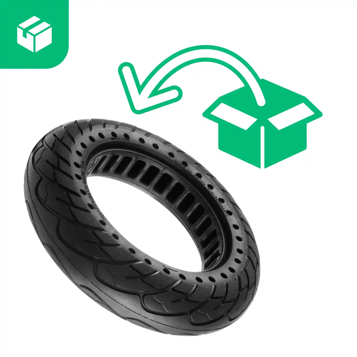 Vollgummireifen 10x2.125 Elektroroller