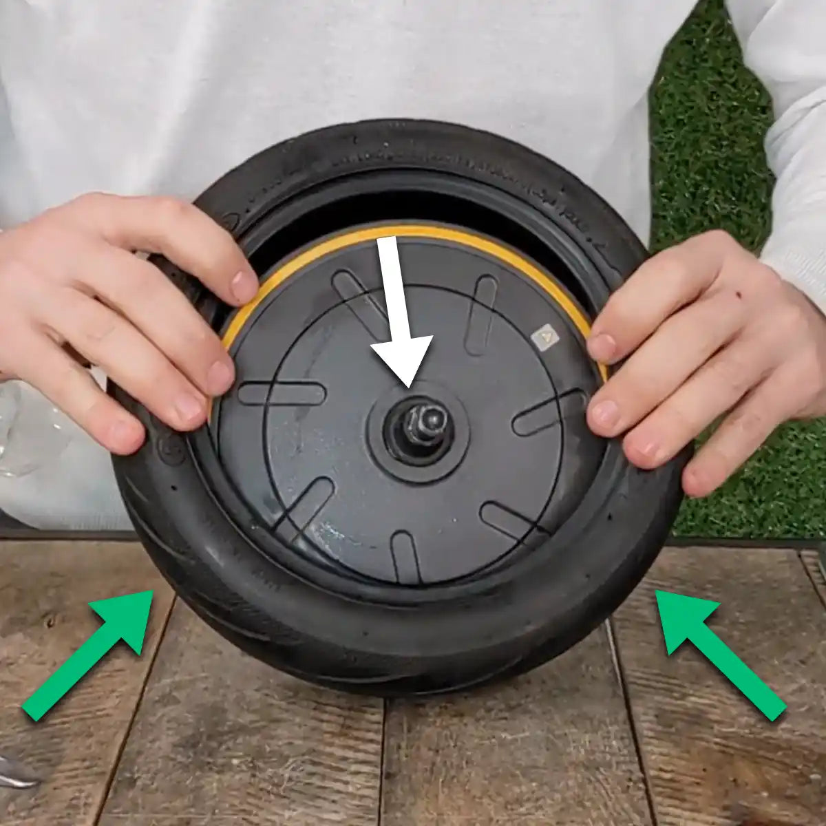 Tubeless-Reifen 60 70 6 5 mit pannensicherem Gel