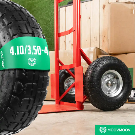 Aufblasbare Reifen Teufel 4.10/3.50-4 Stahlfelge Bohrung 20mm