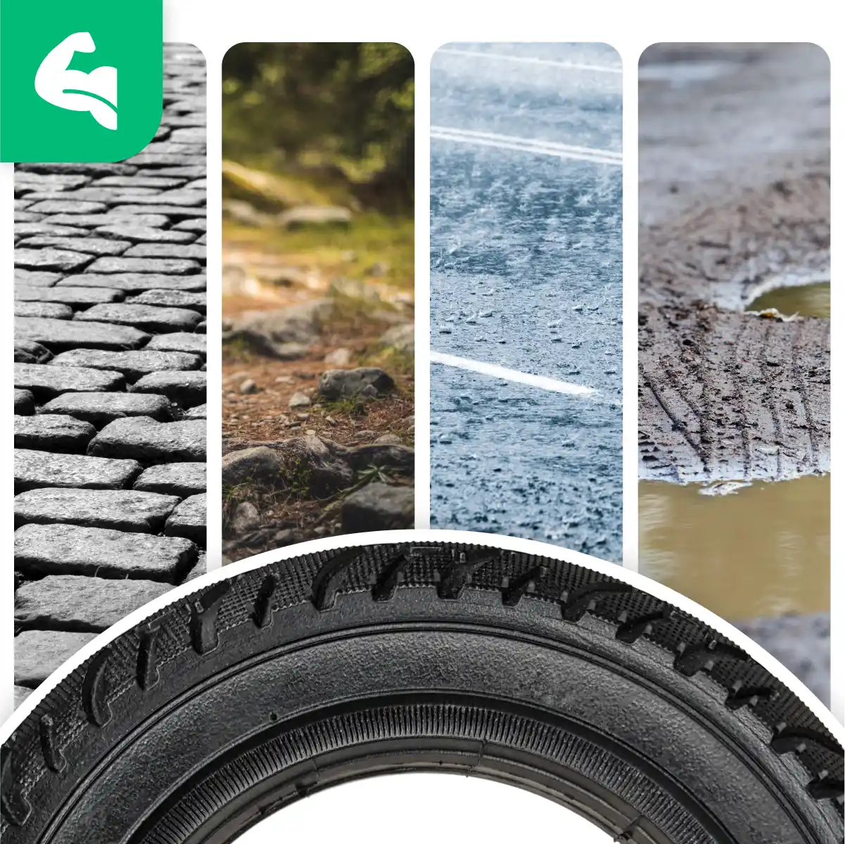 <strong>Pannensicheres Rad für Roller 200 x 50</strong>