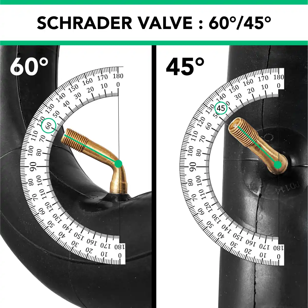 Rollenroller 10 Zoll gebogenes Ventil 255 80 10 3