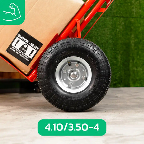 Räder Sackkarre 4.10/3.50-4 Stahlfelge Bohrung 20mm