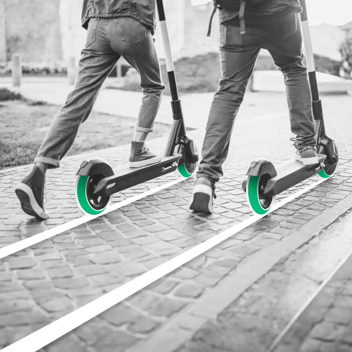 Elektroroller aufblasbarer Reifen 10x2.5