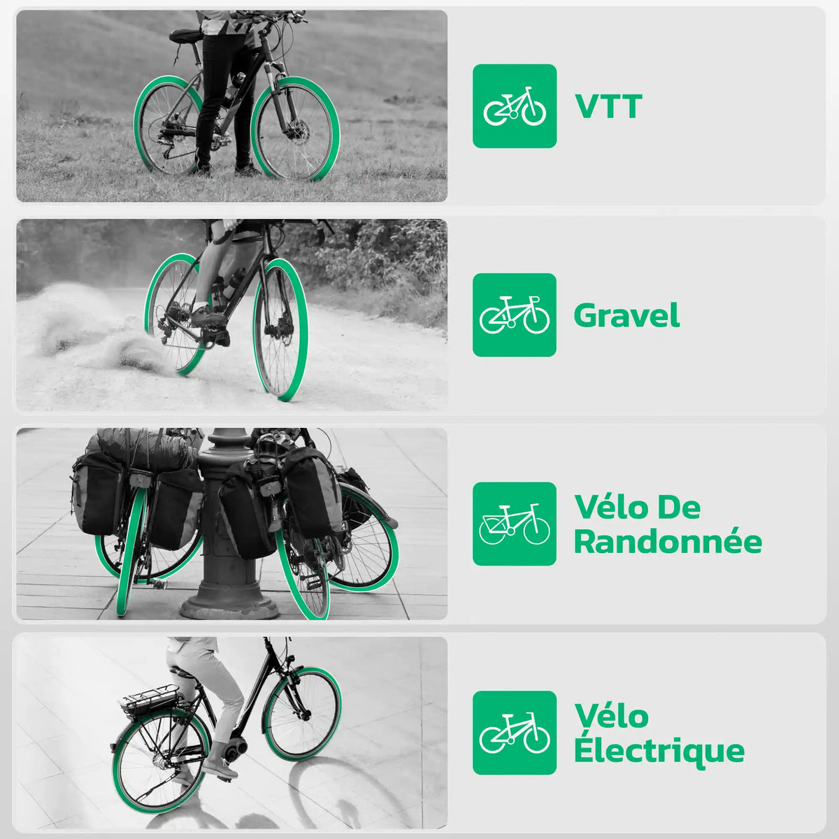 Chambre à air 29 pouces MoovMoov compatible VTT et gravel