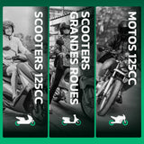 Chambre à air moto 16 pouces MoovMoov compatible scooters et motos 125cc