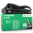 Chambre à air moto 17 pouces MoovMoov pour pneus 90/90-17 à 3.25-17, valve TR4