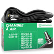 Chambre à air 16 pouces MoovMoov pour pneus de 120/90-16 à 5.00-16, valve Schrader TR4