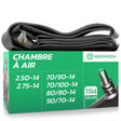Chambre à air moto 14 pouces MoovMoov pour pneus 70/90-14, 70/100-14, 80/80-14, 90/70-14, 2.50-14 et 2.75-14, valve TR4