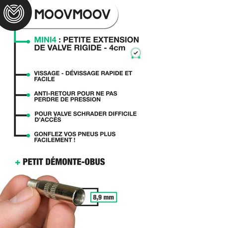 Prolongateur de valve