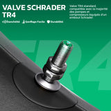 Valve TR4 Schrader de la chambre à air moto 18 pouces MoovMoov